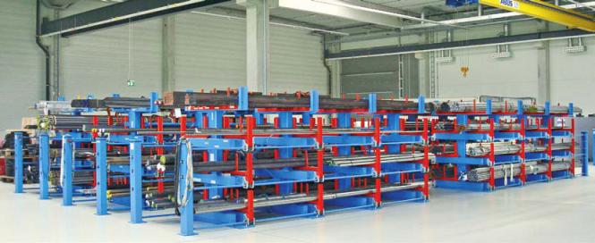 stockage barres et stockage tubes: Segema propose des magasins de stockage  pour barres et rangement pour tubes - Segema